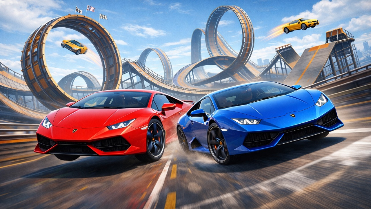 Cool SuperCars Stunts PvP