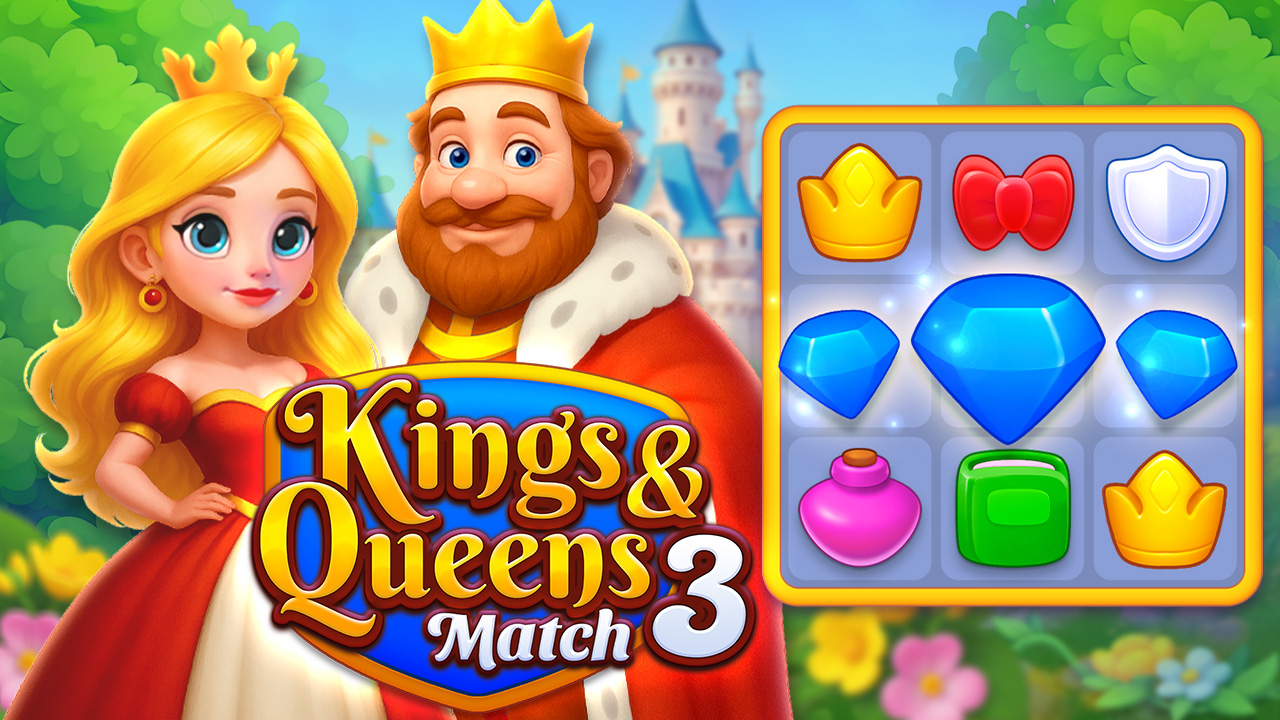Kings and Queens Match 3